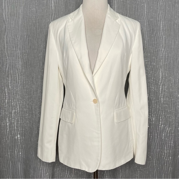 Express Jackets & Blazers - Express winter white fitted blazer. NWOT